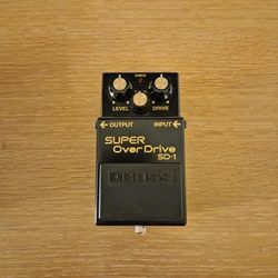 Boss Super Overdrive SD-1 40Th Anniversary 