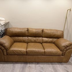 Leather couch