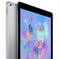 Apple iPad (2018 Model) with Wi-Fi only 32GB Apple 9.7in iPad - Space Gray 6th Gen PLUS Case And Screen Protector 