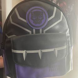 black panther mini backpack