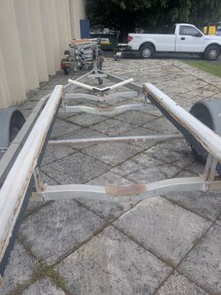 Single axle trailer used