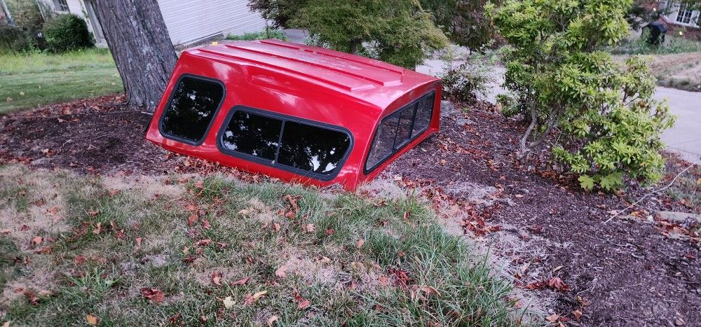 Truck Bed Cover 2012 Dodge Red