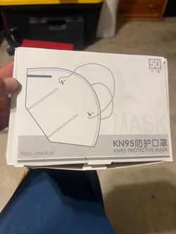Mascarillas Kn 95. Caja con 50 mascarillas