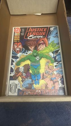 Justice League Europe #35 DC Comic Book