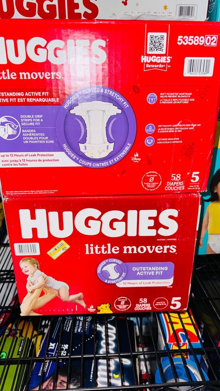 Huggies Little Movers Size 5