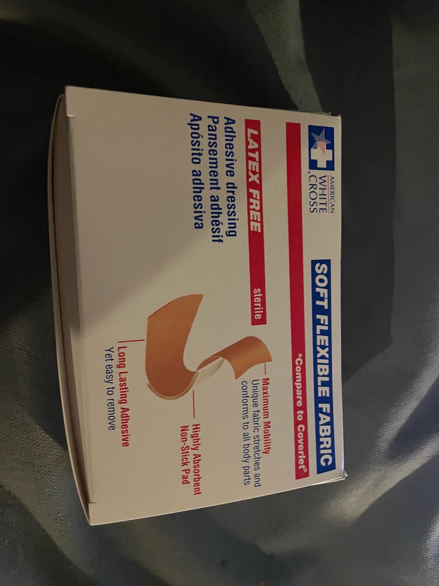 Soft, flexible fabric bandages