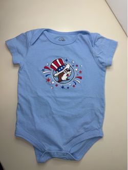 Buc-ee’s Baby bodysuit - 4th of July - Baby clothes