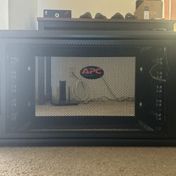 APC NetShelter 6U Wallmount Rack Enclosure Cabinet (400mm Depth)