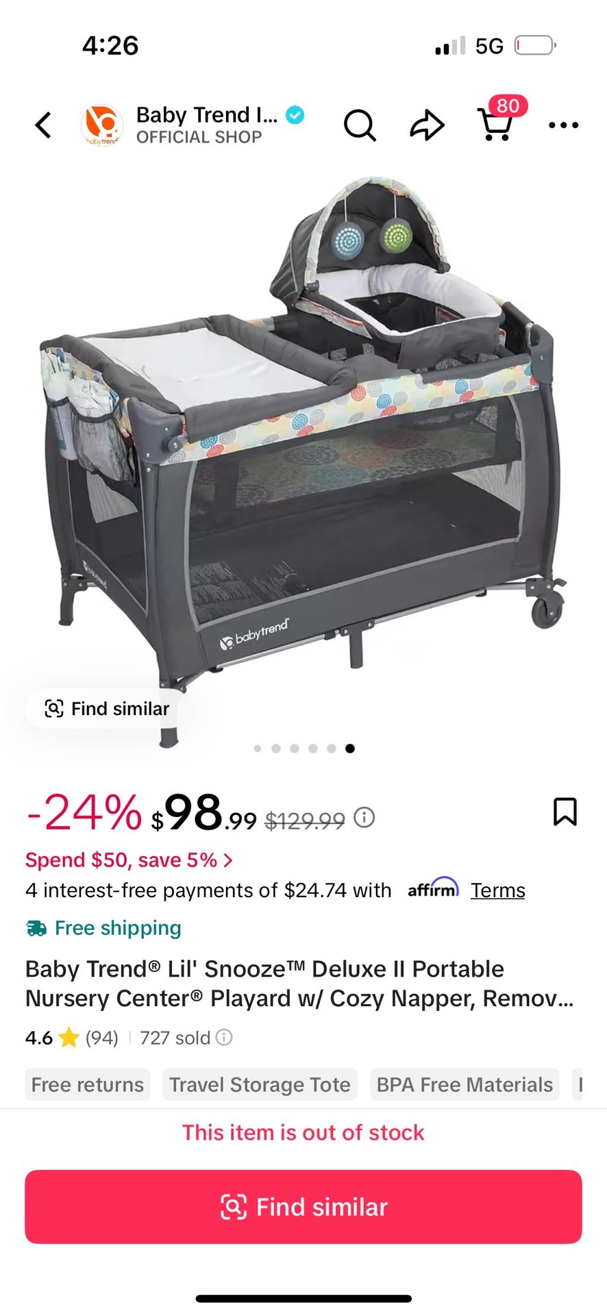 Baby Trend Pack N Play