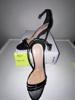Black Aldo Heels