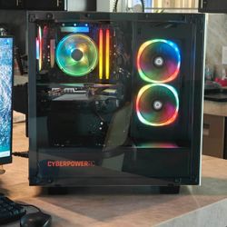 Resell CyberPower PC Budget Gaming i5 Nvidia RTX 3050 32GB DDR4 1tb SSD NVME