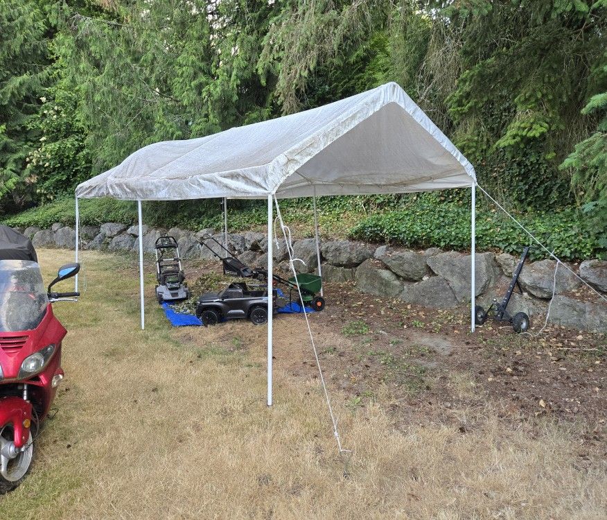 Car Canopy Carport Boat RV Cover 10x20 CoverPro - $40