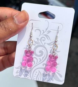 Gummy bear earrings (assorted colors)