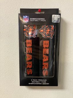 Chicago bears seat belt pads