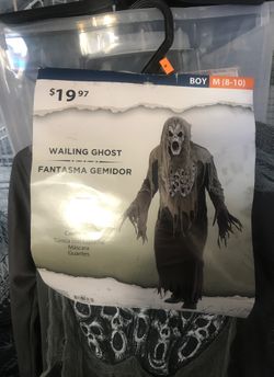 Wailing ghost costume