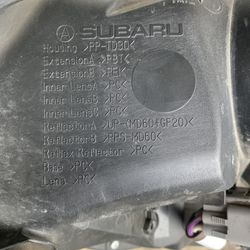 Subaru Legacy Outback 2018/2019 Headlight Passenger Side
