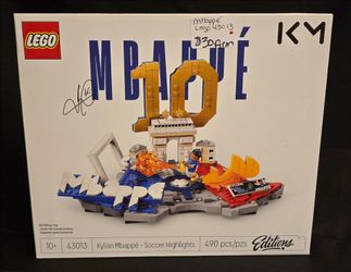 Mbappe Lego 43013 Kylian Mbappe Soccer Highlights