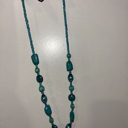 12.5 Inch Turquoise Necklace