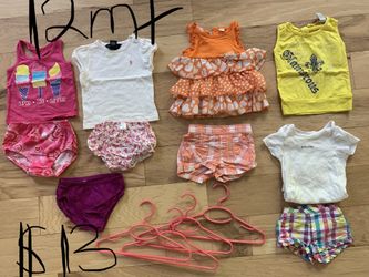 Girl clothes size 12 mth $13