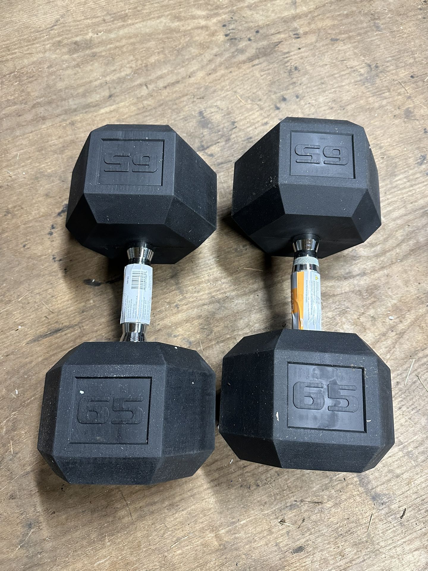 65lb Dumbbells