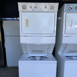 Kenmore 220v Electric Stackable Washer & Dryer 