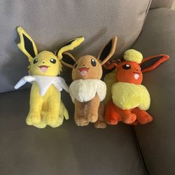 Pokémon Plushies Stuffies