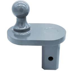 GNXA4085, 4" Offset Ball Compatible With B&W Turnoverball Gooseneck Trailer Hitches, Heavy Duty Extender | 20000 Lbs GTW/ 5000 Lbs VTW, 2-5/16 Inch Di