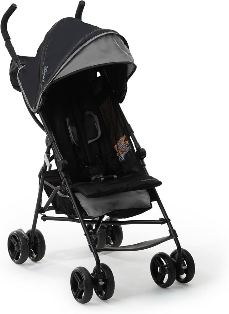 ONLY $$35: Lightweight Stroller with Compact Fold, Multi-Position Recline, Canopy