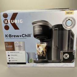 Keurig K-Brew + Chill Iced or Hot Single-Serve K-Cup Coffee Maker K87 Black