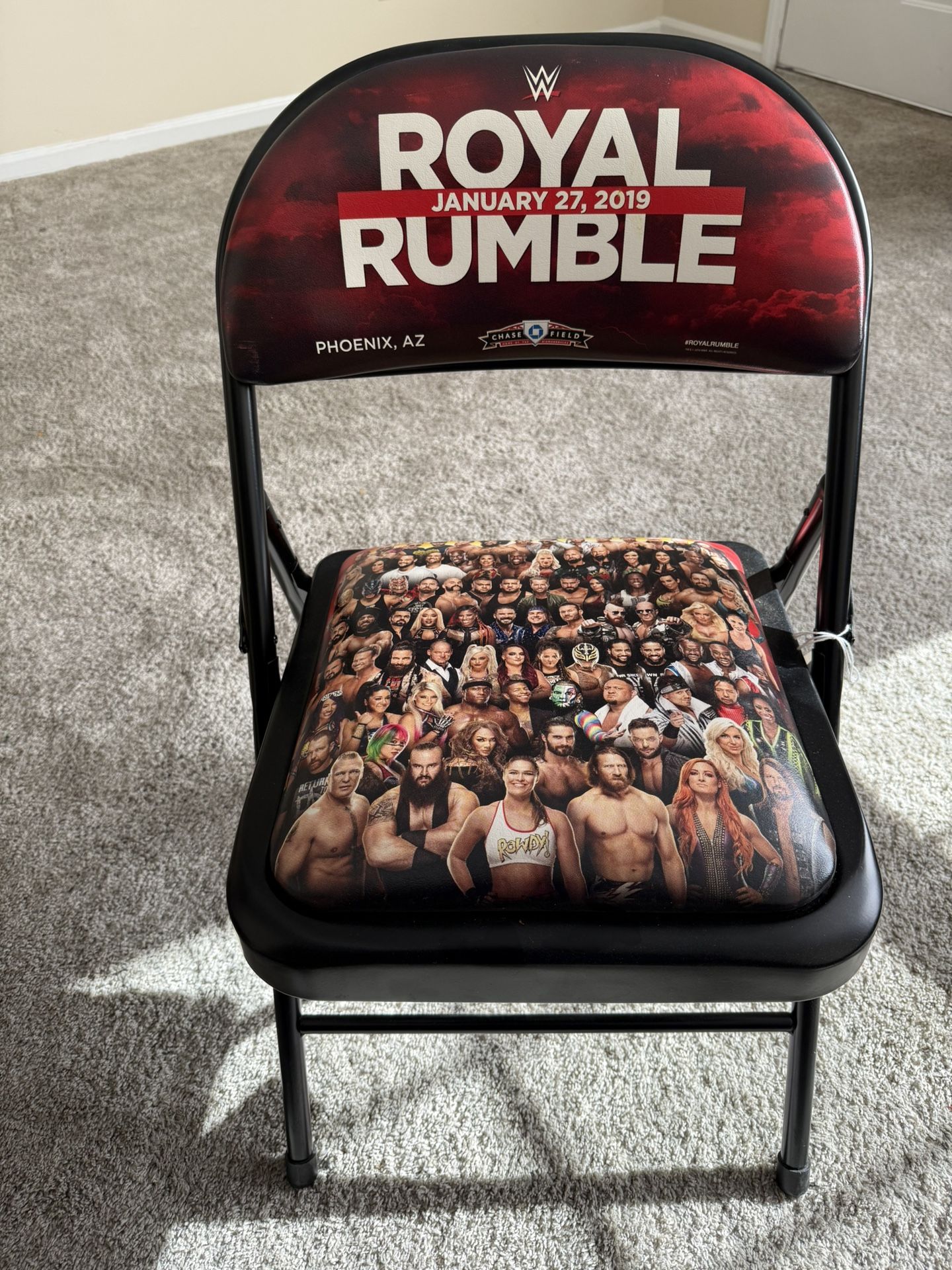 WWE Royal Rumble Wrestling Folding Chair
