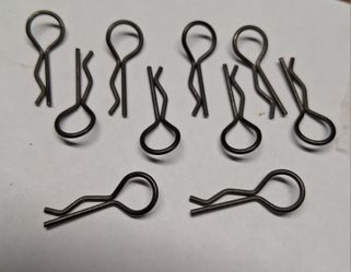 RC body CLIPS Lot Of 10
