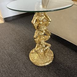 rare gold monkey table 