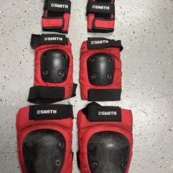 Six-pcs protective gear