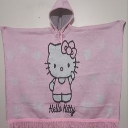 Hello Kitty Hooded Poncho 