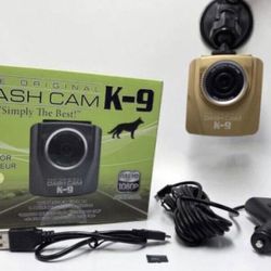 THE ORIGINAL DASH CAM K-9 SIMPLY THE BEST FOR YOUR VEHICLE / BLACK / BOX FULL HD 1080p