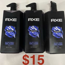Axe Pump Body Wash Bundle