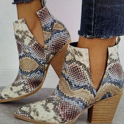 Western Ankle Boots Brand New