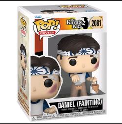 Funko Pop The Karate Kid Daniel Painting #2081 Vinyl Figure New in Box