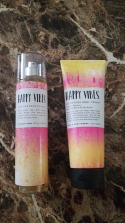 Happy Vibes. Bath and body works