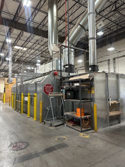 Spray booth