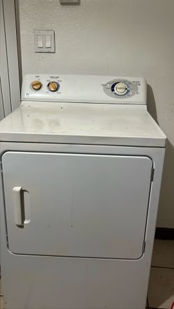 White electric dryer