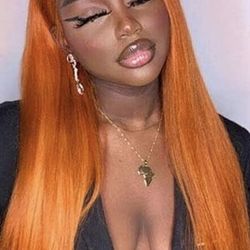 30” Premium Straight Laced Front Wig