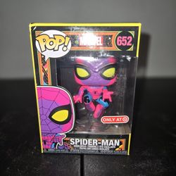 Funko Pop! Marvel Spider-Man #652 – Black Light Exclusive