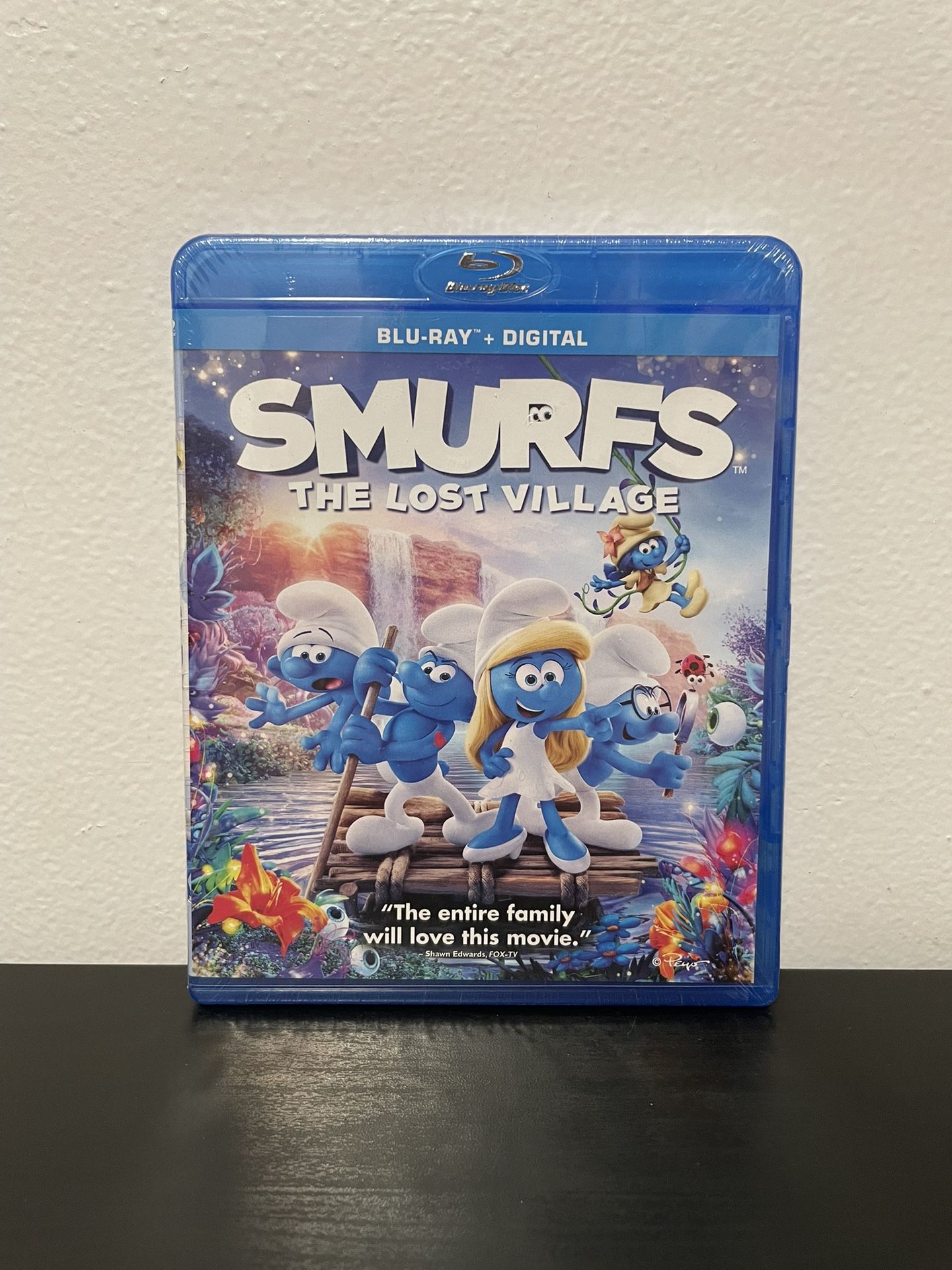 Smurfs The Lost Village Blu-Ray Movie NEW SEALED Animated Kids Sony 2017