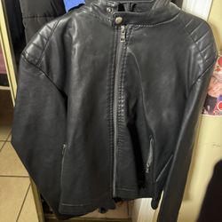 Leather Black Jacket 