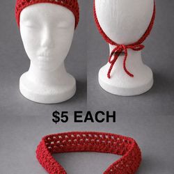 Homemade Crochet Head Hair Band Can Make Any Color