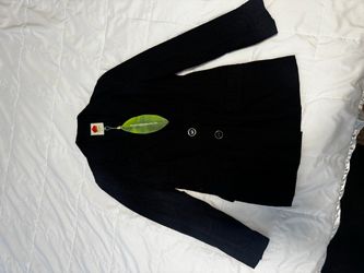 XS Eyelet black blazer from Farm Rio / Brand new! / Never used!!