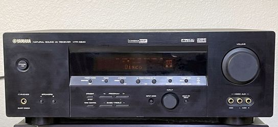 Yamaha HTR-5840 100W x 6.1 into 8Ω N/Remote