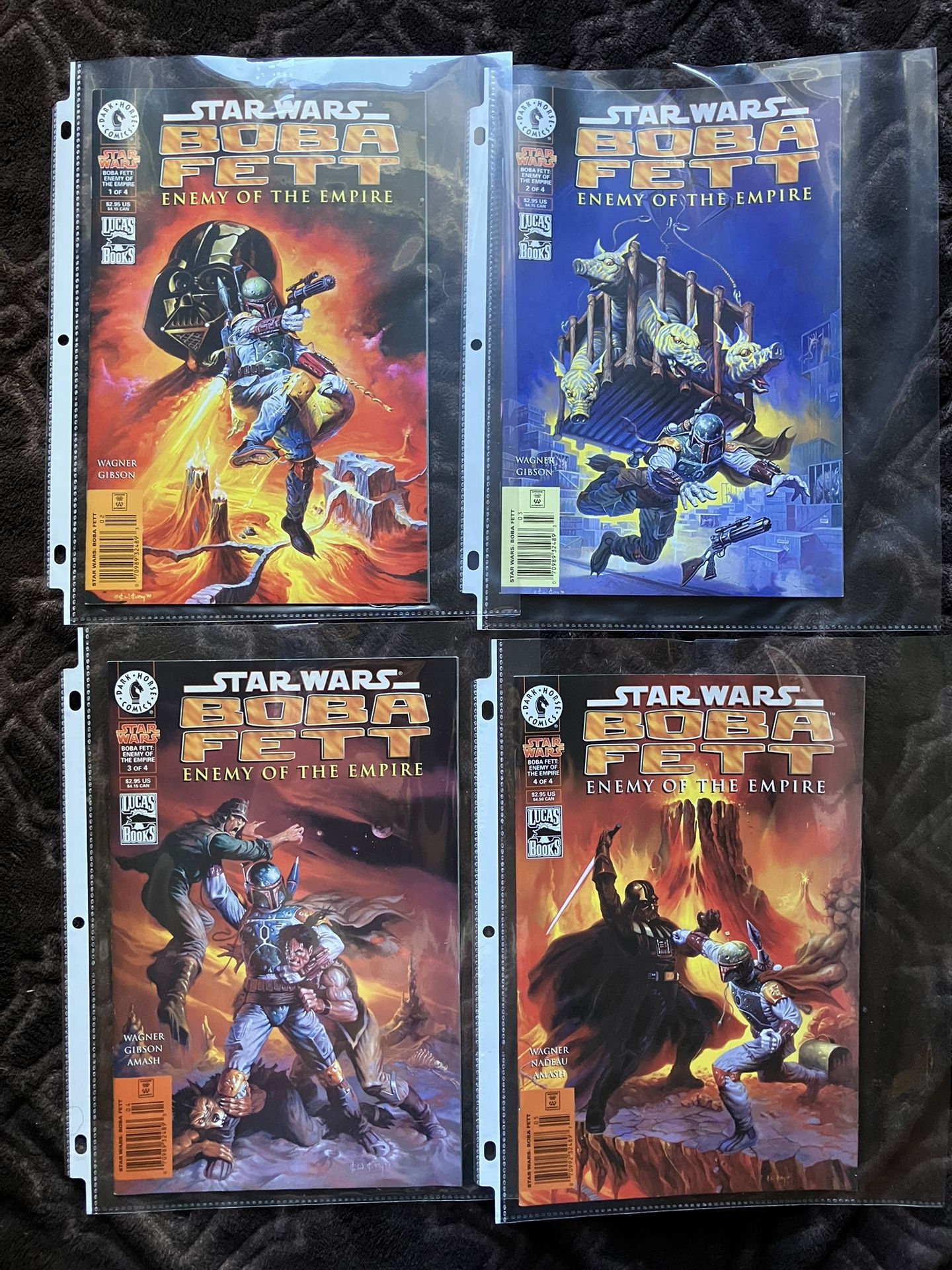Star Wars “Boba Fett: Enemy Of The Empire” Complete Series 1-4 ((MINT))
