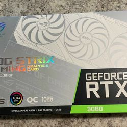 ASUS ROG White Strix GeForce RTX 3080 OC